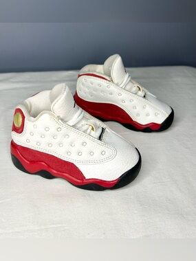 Jordan 13 Retro Chicago Shoes 2016‎ Toddler Boys 5C White Red Black Basketball
